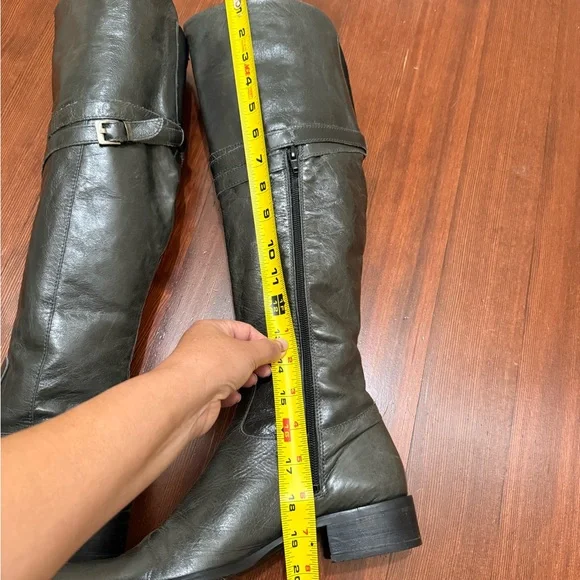 Davos Gomma Italian made knee high boots. Sz 8 - Picture 6 of 8